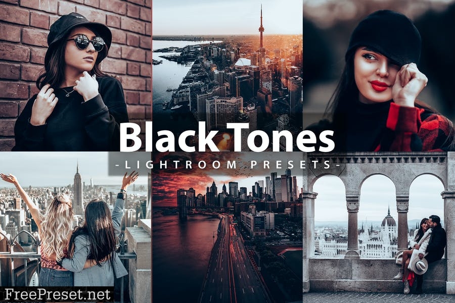 Black Tones Lightroom Preset