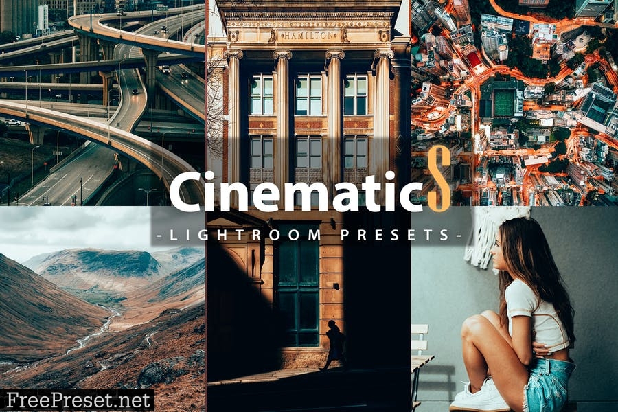 Cinematic Lightroom Presets MCBUNTU