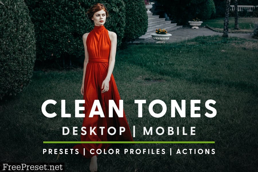 Clean Tones - Actions and Presets