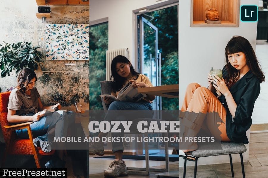 Cozy Cafe Lightroom Presets Dekstop and Mobile