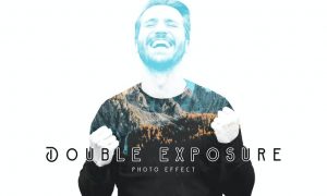 Double Exposure Photo Effect V7SC55X