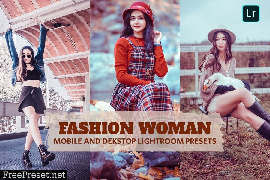 Fashion Woman Lightroom Presets Dekstop and Mobile