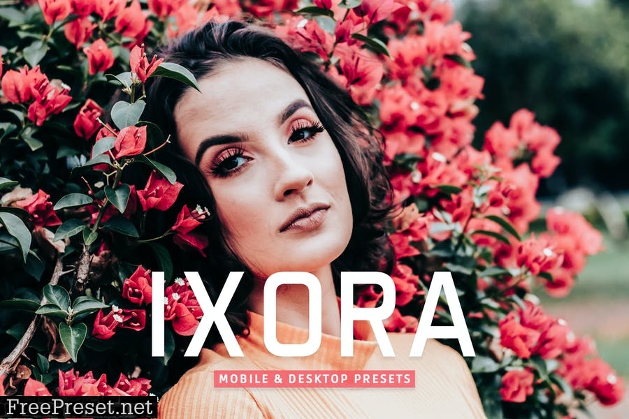 Ixora Mobile & Desktop Lightroom Presets