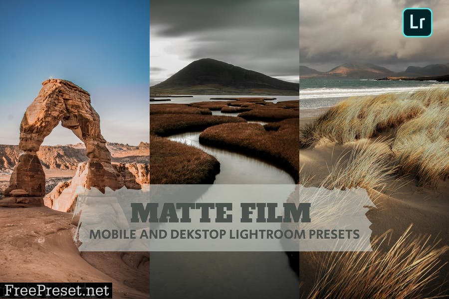 Matte Film Lightroom Presets Dekstop and Mobile