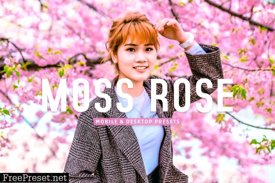 Moss Rose Mobile & Desktop Lightroom Presets