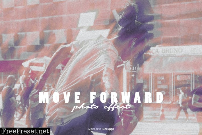 Move Forward Photo Effect for Photoshop