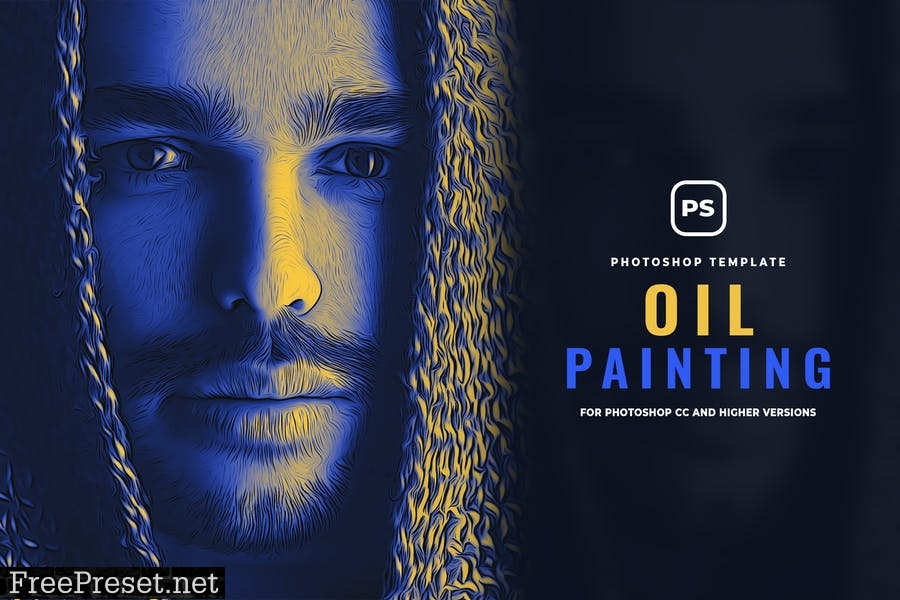 Oil Painting Effect Action Photoshop