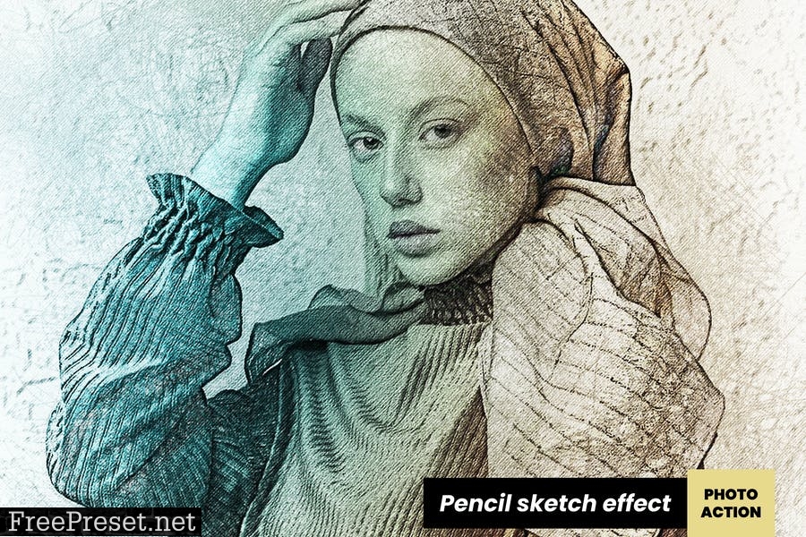 Pencil Sketch Effect Action