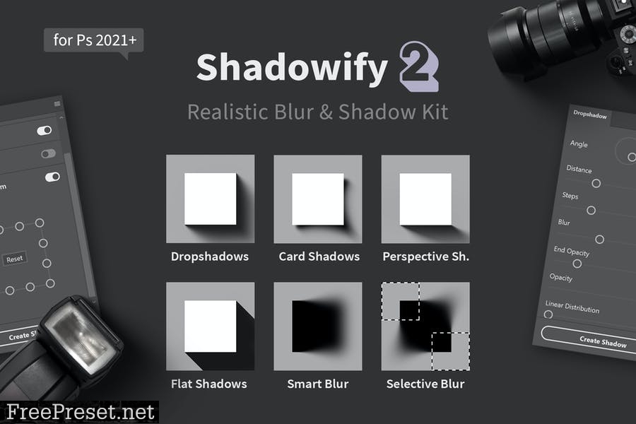 Shadowify 2 - Realistic Blur & Shadow Kit