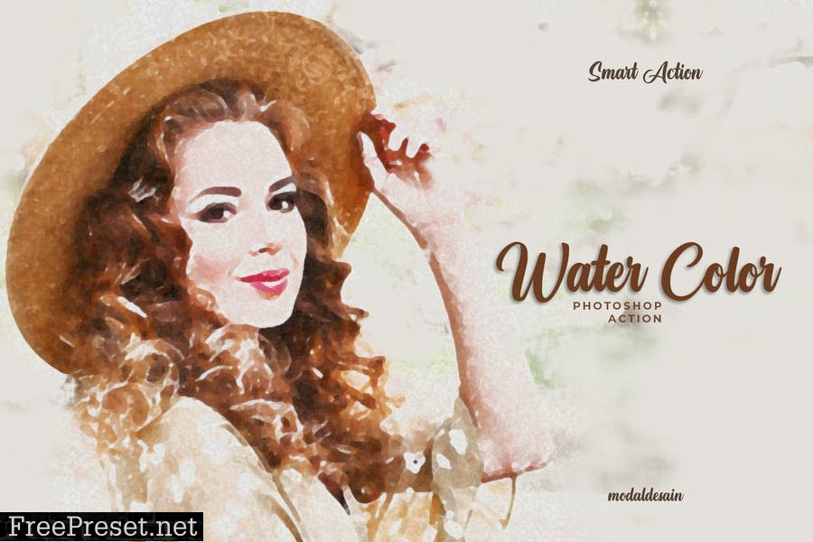 Soft Water Color - Photoshop Action