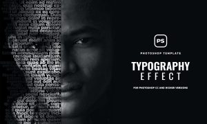 Typography Effect Photoshop
