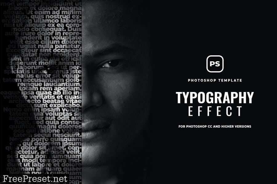 Typography Effect Photoshop