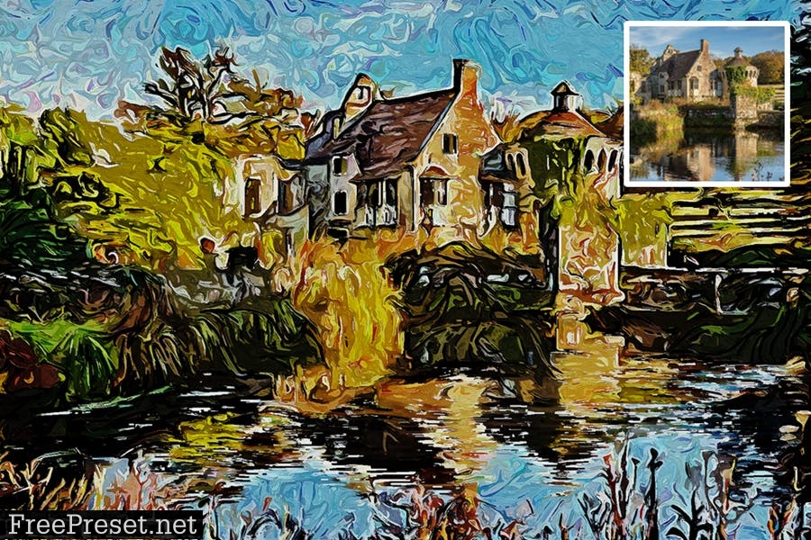 VAN - Impressionist Painting Action For Photoshop