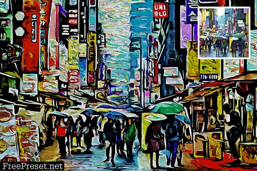 VAN - Impressionist Painting Action For Photoshop