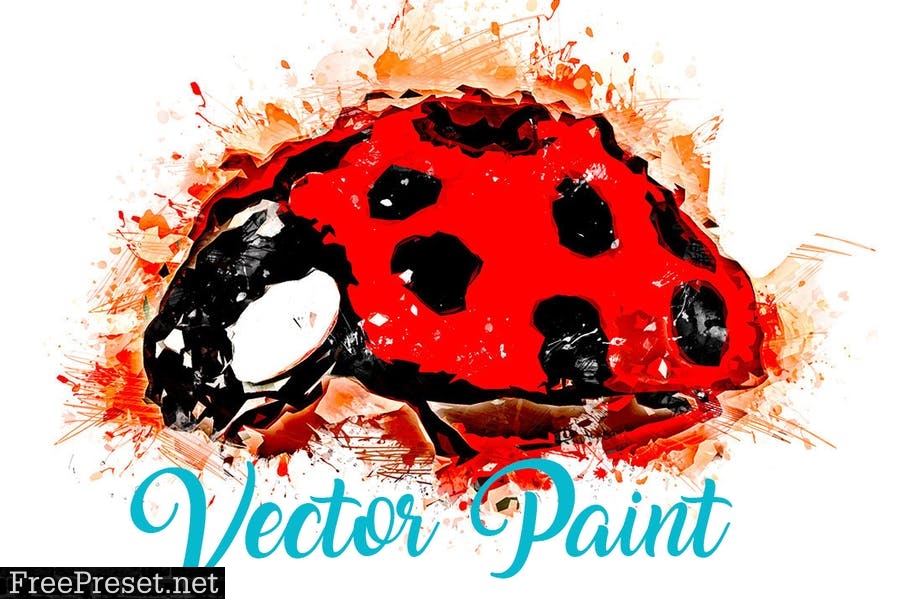 Vector Paint Photoshop Action