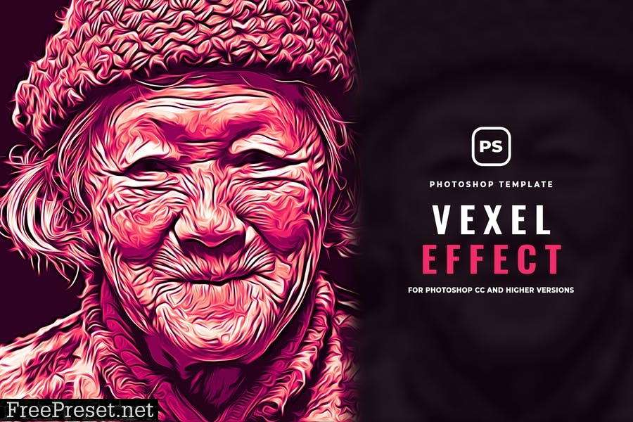 Vexel Effect Photoshop