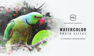 Watercolor Effect Photoshop VFQBZZ3