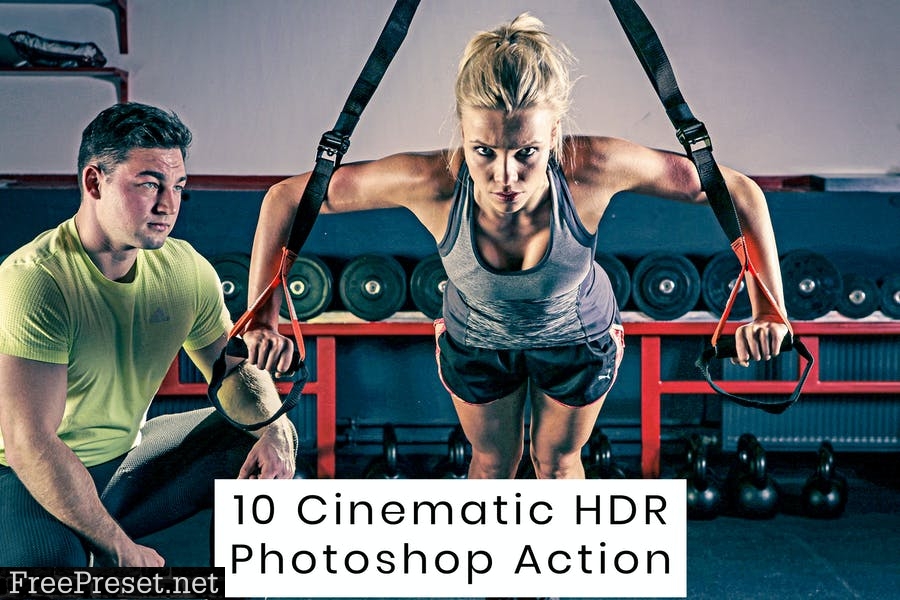 10 Cinematic HDR Photoshop Action