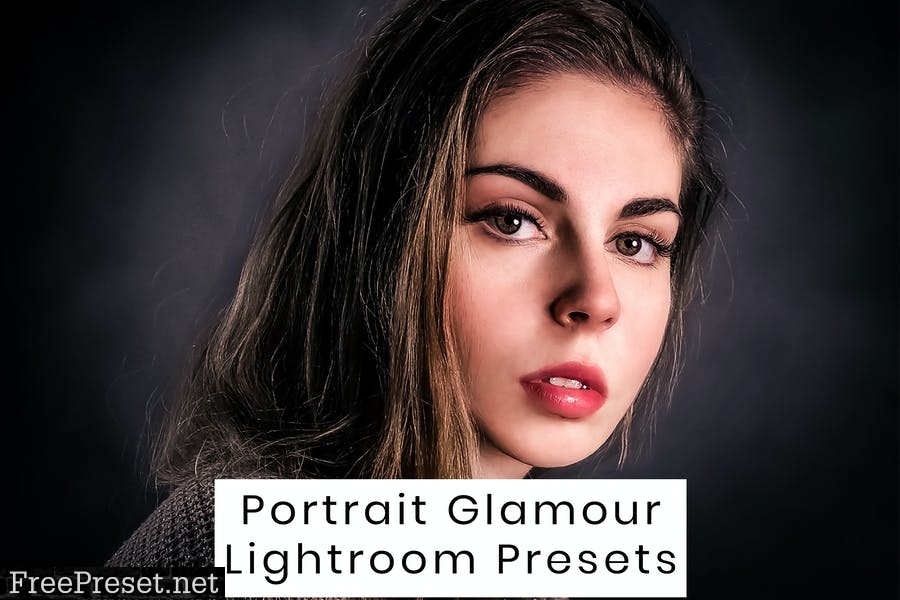 10 Portrait Glamour Lightroom Presets