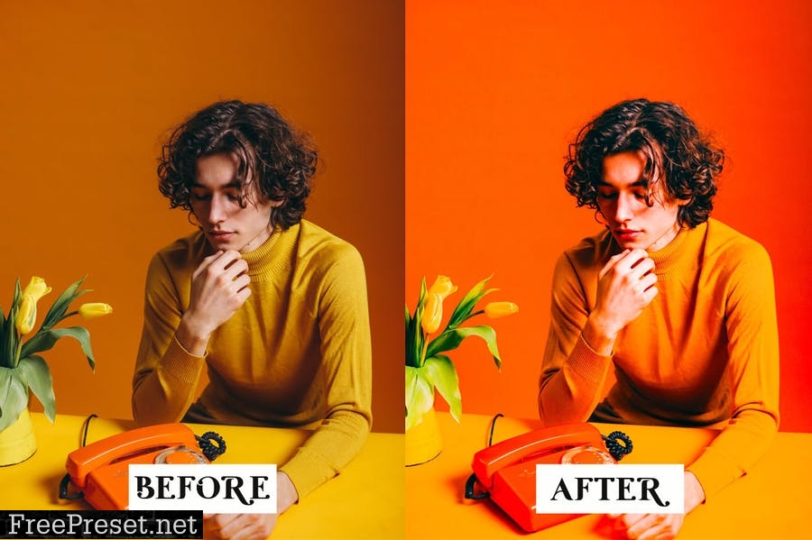 15 Orange Tones Lightroom Presets