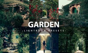 6 Garden Lightroom Presets