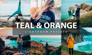 6 Teal & Orange Lightroom Presets