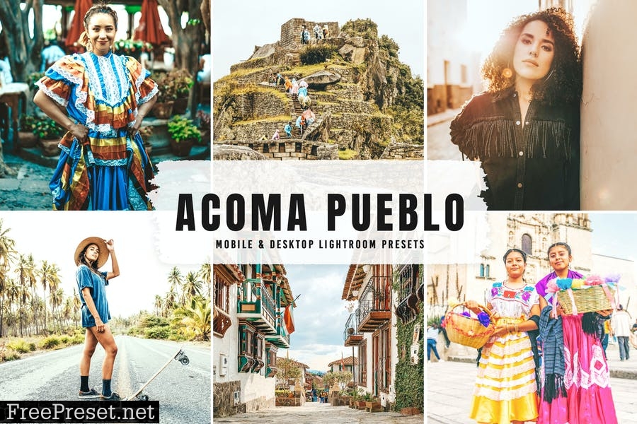 Acoma Pueblo Mobile & Desktop Lightroom Presets