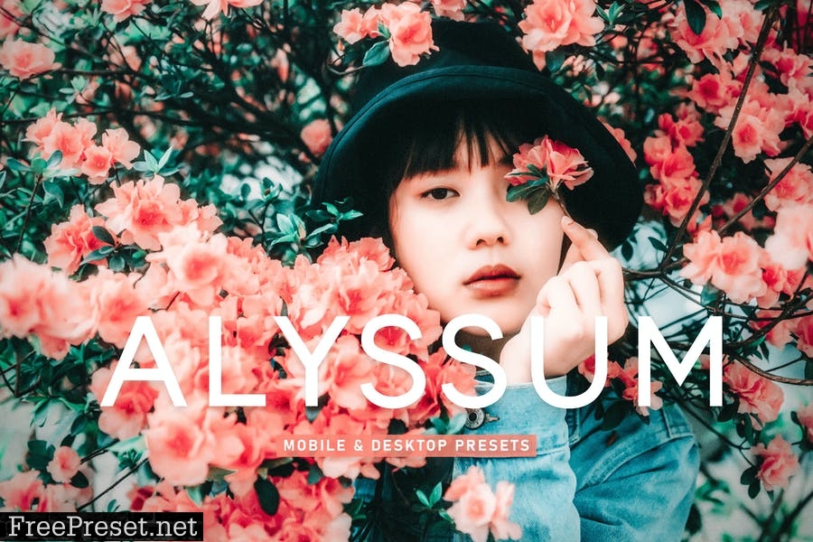 Alyssum Mobile & Desktop Lightroom Presets