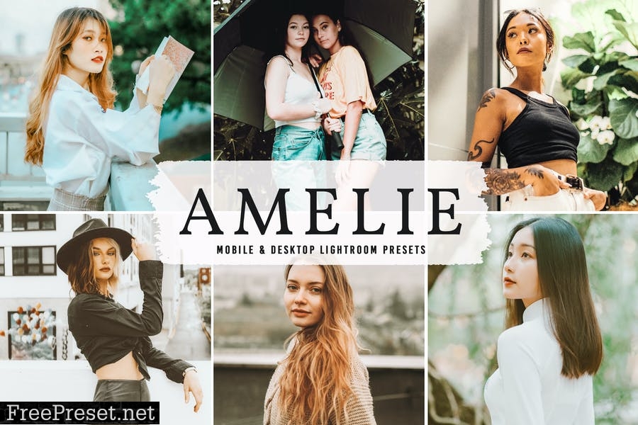 Amelie Mobile & Desktop Lightroom Presets