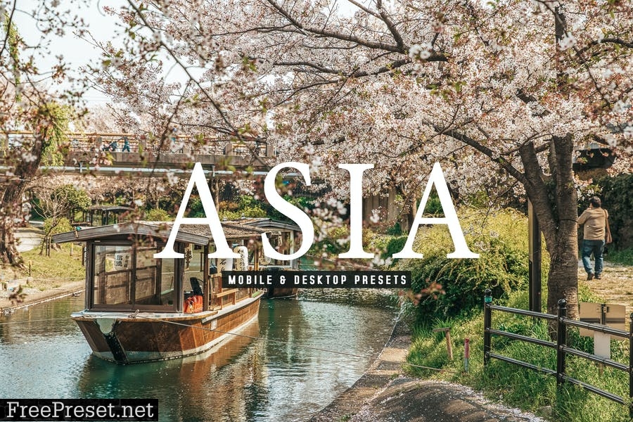 Asia Mobile & Desktop Lightroom Presets