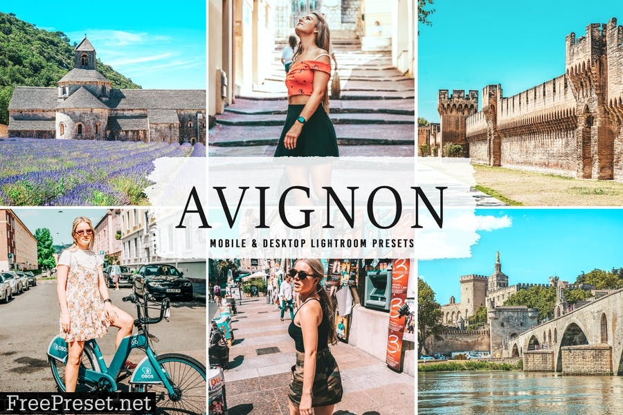 Avignon Mobile & Desktop Lightroom Presets