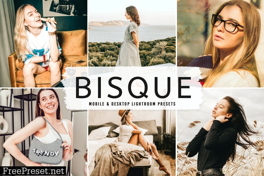 Bisque Mobile & Desktop Lightroom Presets