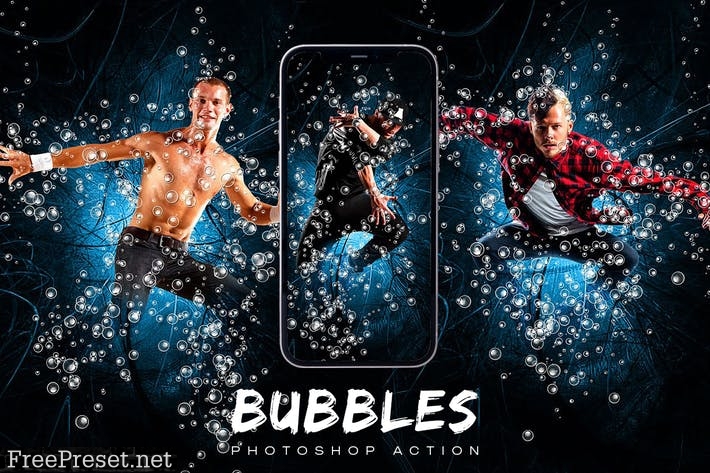 Bubbles Photoshop Action