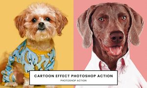 Cartoon Effect Action | Photoshop Plugin