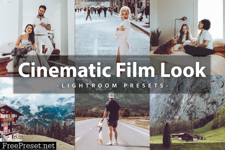 Cinematic Film Look Lightroom Presets