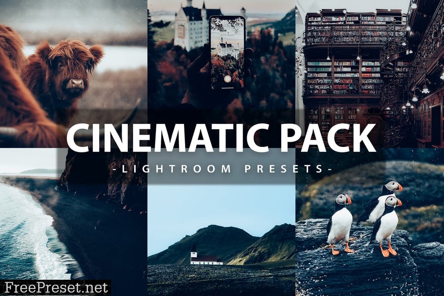 Cinematic Pack Lightroom Presets