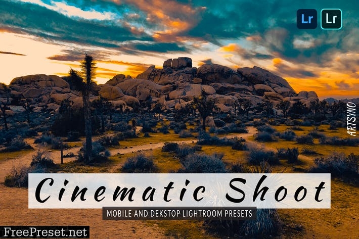 Cinematic Shoot Lightroom Presets Dekstop Mobile