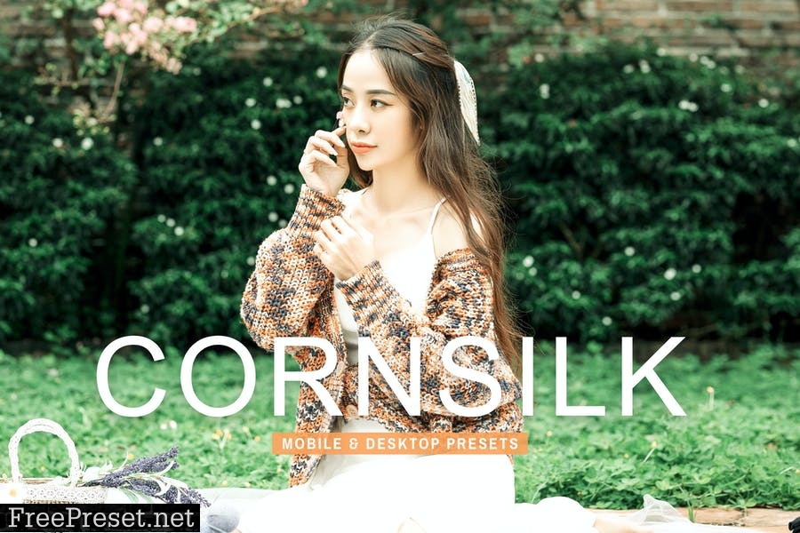 Cornsilk Mobile & Desktop Lightroom Presets