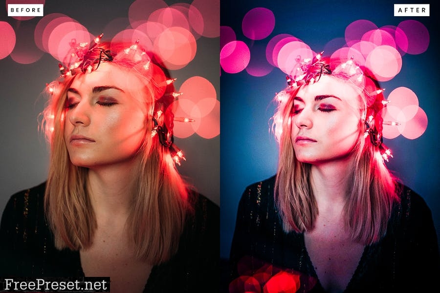 Cyberpunk Color Grade Lightroom Presets