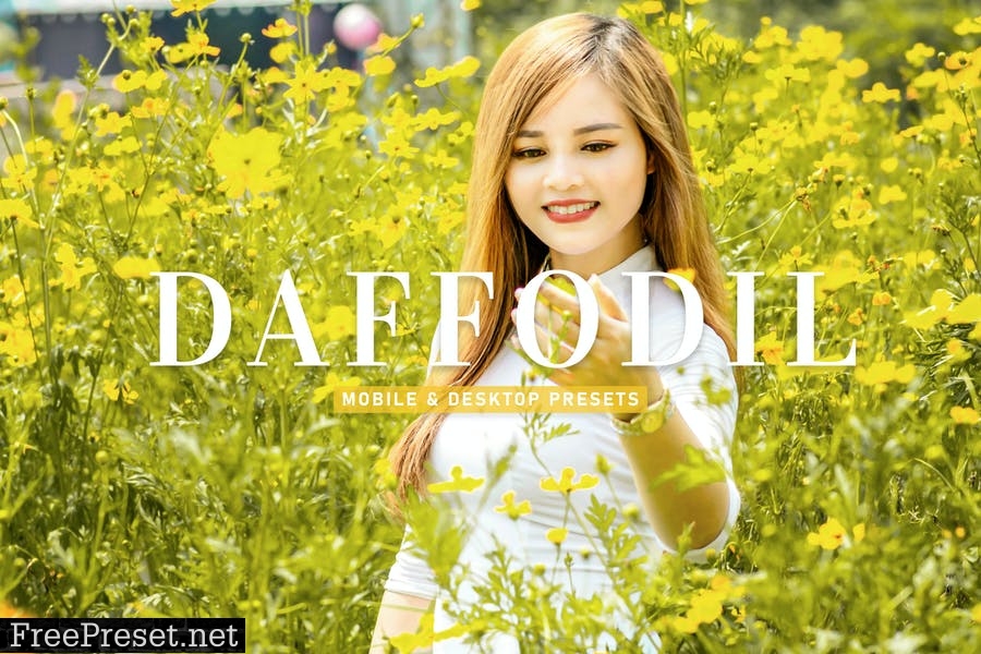 Daffodil Mobile & Desktop Lightroom Presets