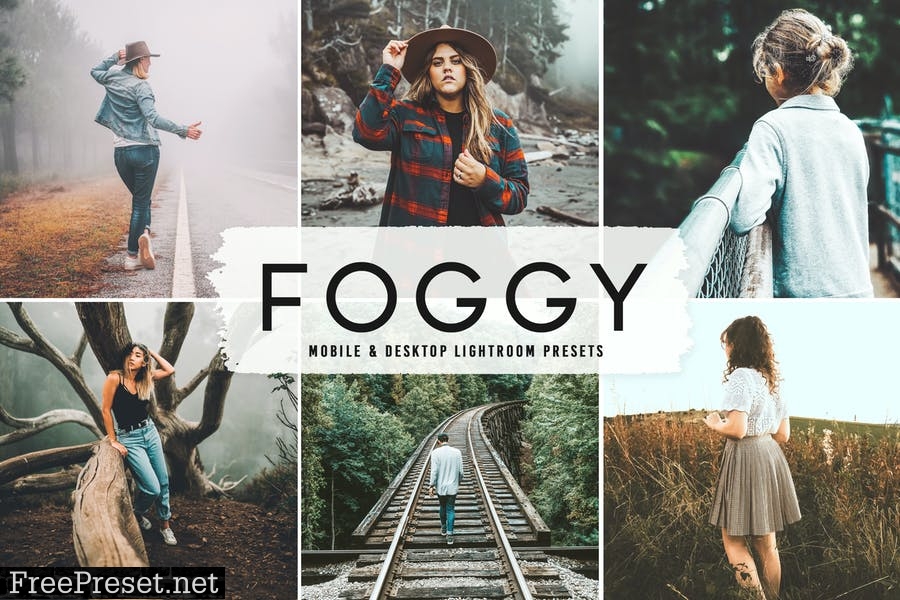 Foggy Mobile & Desktop Lightroom Presets