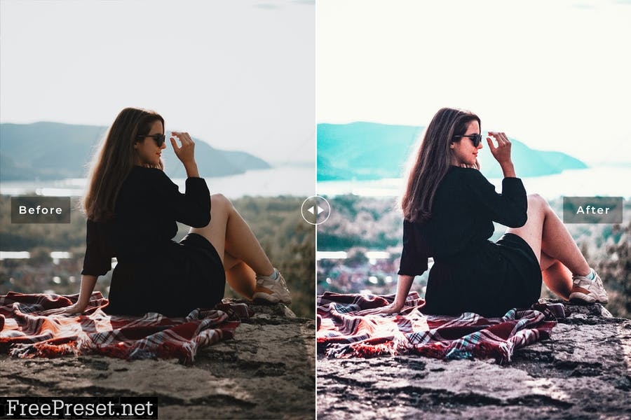 Infrared Vibe Mobile & Desktop Lightroom Presets