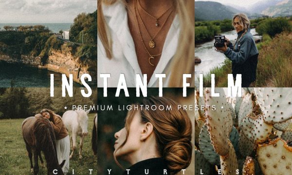INSTANT FILM Retro Grain Lightroom Presets