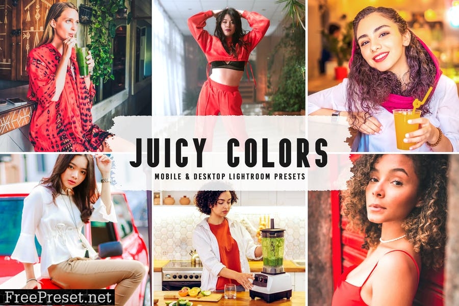 Juicy Colors Mobile & Desktop Lightroom Presets