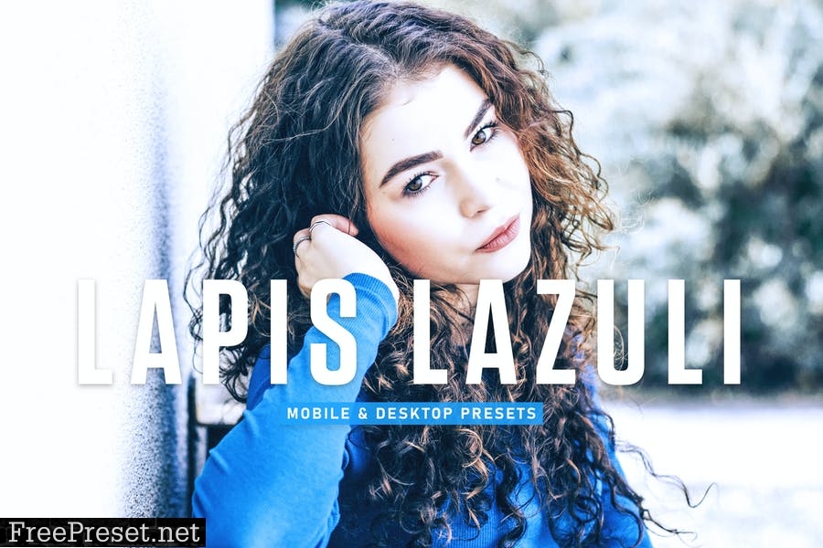 Lapis lazuli Mobile & Desktop Lightroom Presets