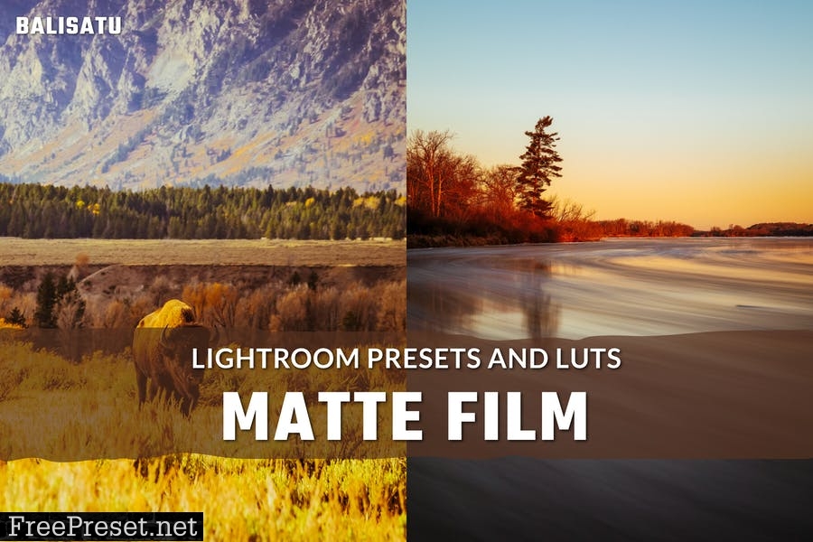 Matte Film LUTs and Lightroom Presets