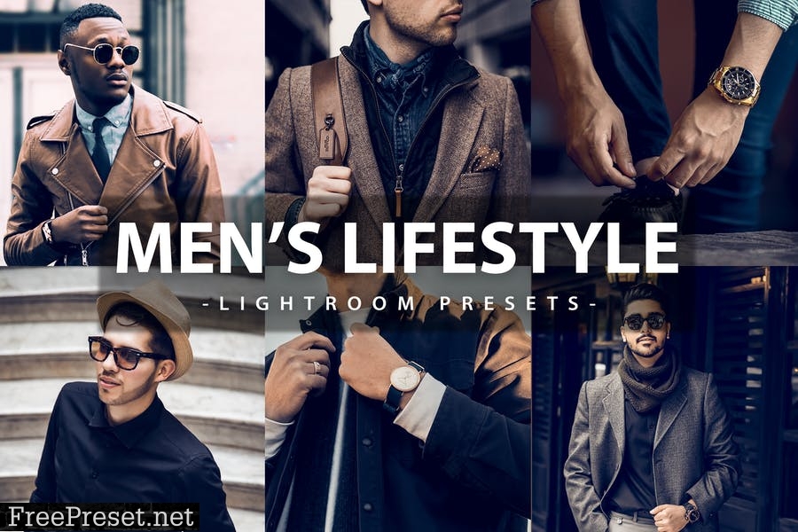 Men's Lifestyle Lightroom presets