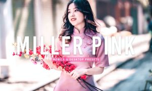 Miller Pink Mobile & Desktop Lightroom Presets