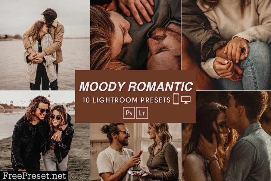 Moody Romantic mobile & desktop presets