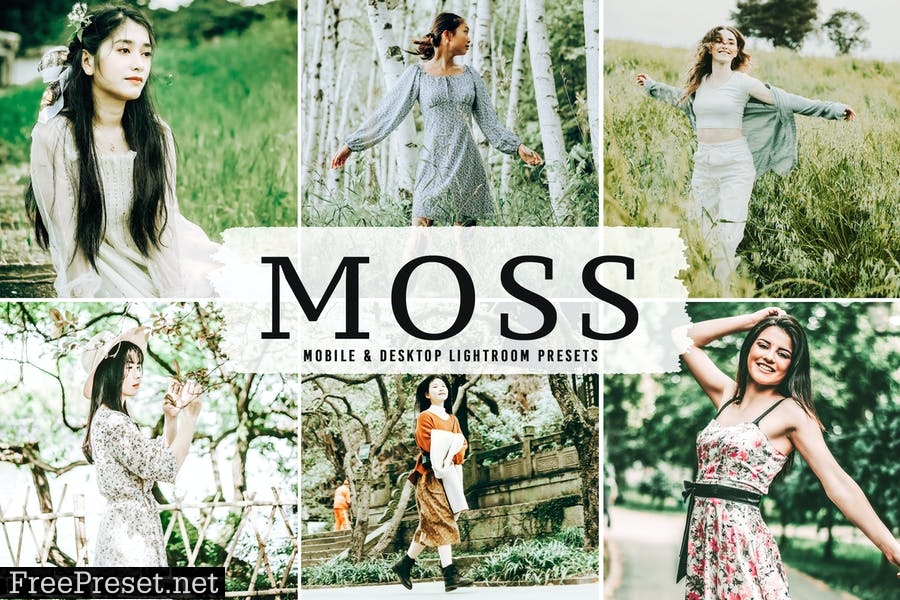 Moss Mobile & Desktop Lightroom Presets